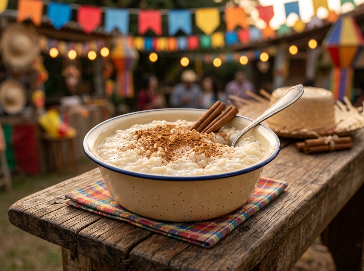 Arroz Doce Cremoso Tradicional