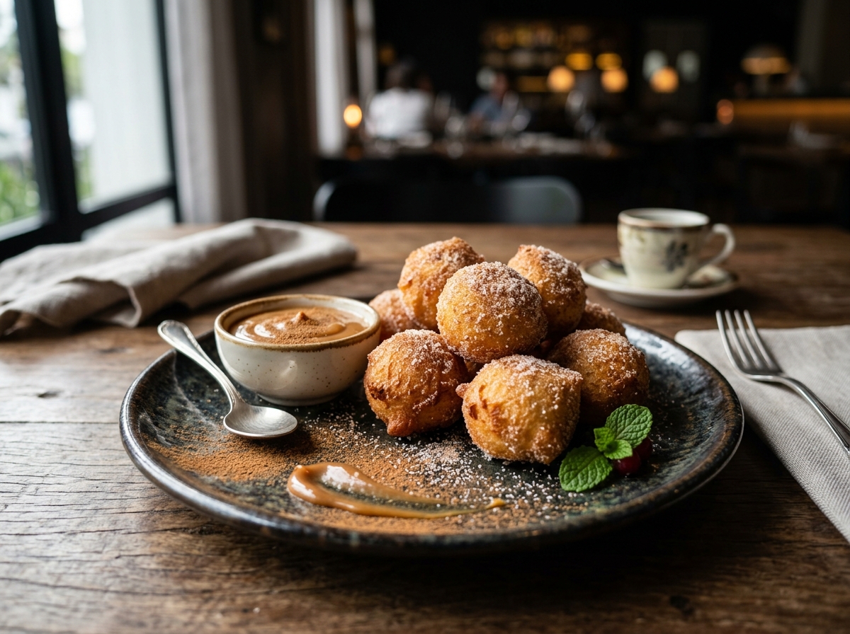 Bolinho de Chuva com Açúcar e Canela - receita de bolinho de chuva com açúcar e canela caseira pronta para servir