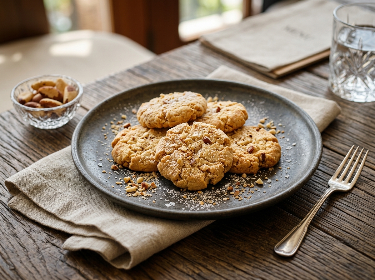 Biscoito de Aveia e Mel - receita de biscoito de aveia e mel caseira pronta para servir