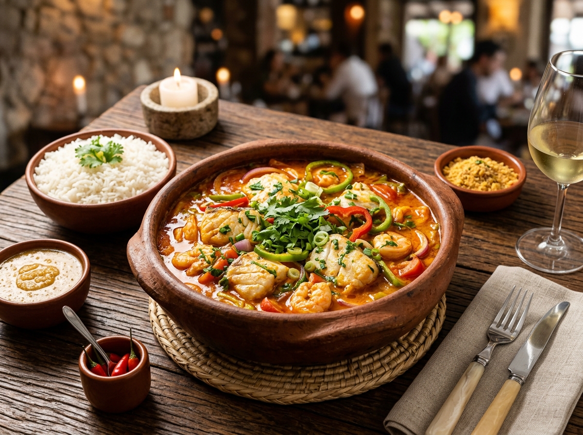 Moqueca Capixaba de Peixe - receita de Moqueca Capixaba de Peixe caseira pronta para servir